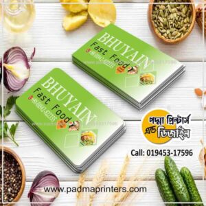 Food Restaurant Visiting Card
