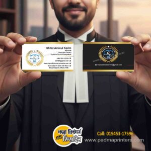 Advocate Visiting Card