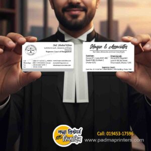 Advocate Visiting Card